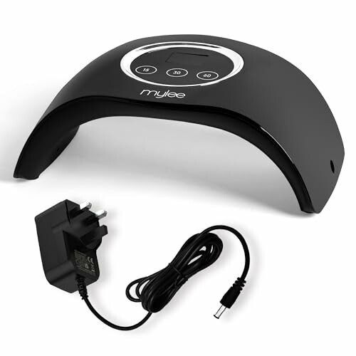 UV LED nail lamp with power adapter